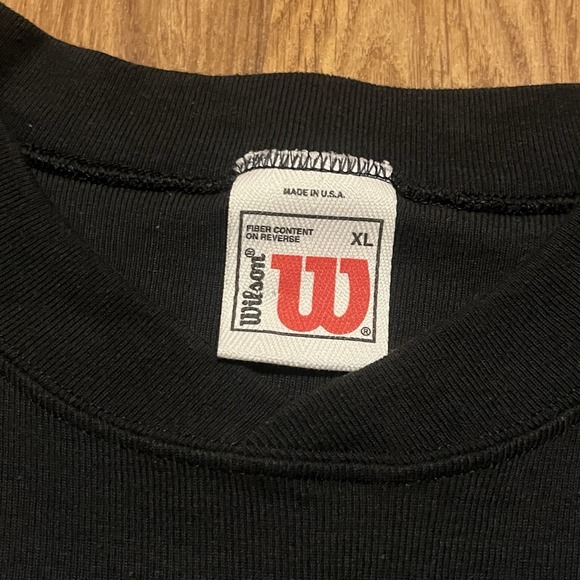 Vintage 90s Tennessee Volunteers Sweatshirt Adult XL Gray Black Made In USA - Picture 5 of 5